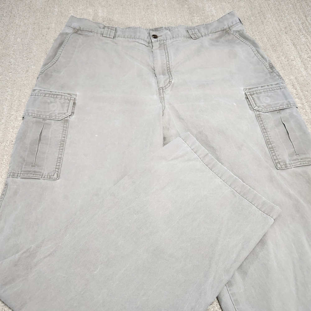 LL Bean Cargo Pants Men 36x33 *READ Tropic Weight Hiking Outdoor Tan Lightweight